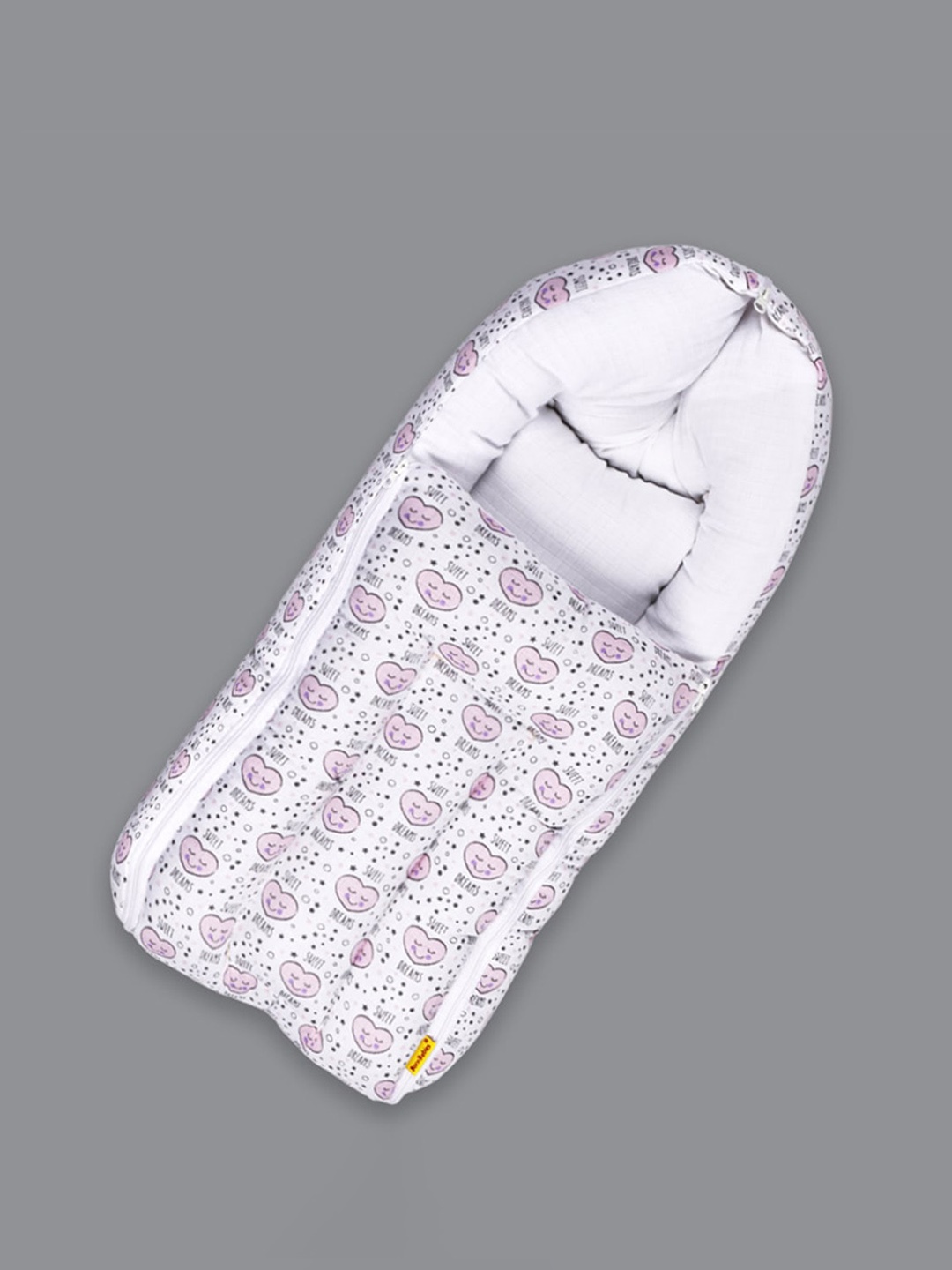 

Born Babies Infants Printed Sleeping Bag, Pink