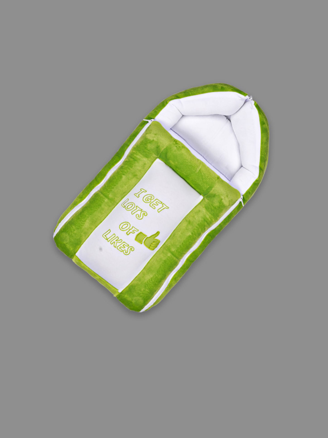 

Born Babies Infants Printed Cotton Sleeping Bag, Green