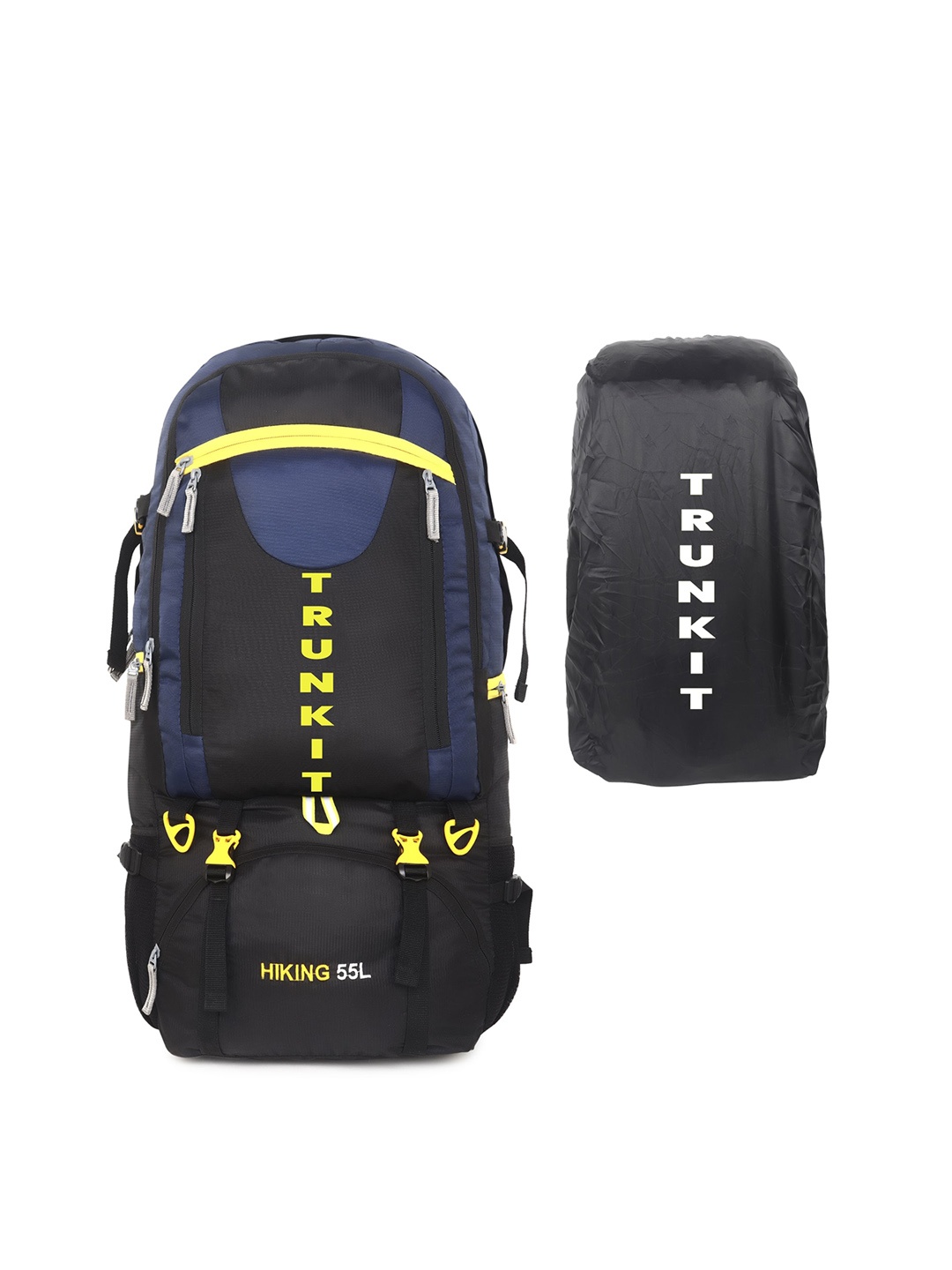 

TRUNKIT Colourblocked Waterproof Rucksacks, Navy blue