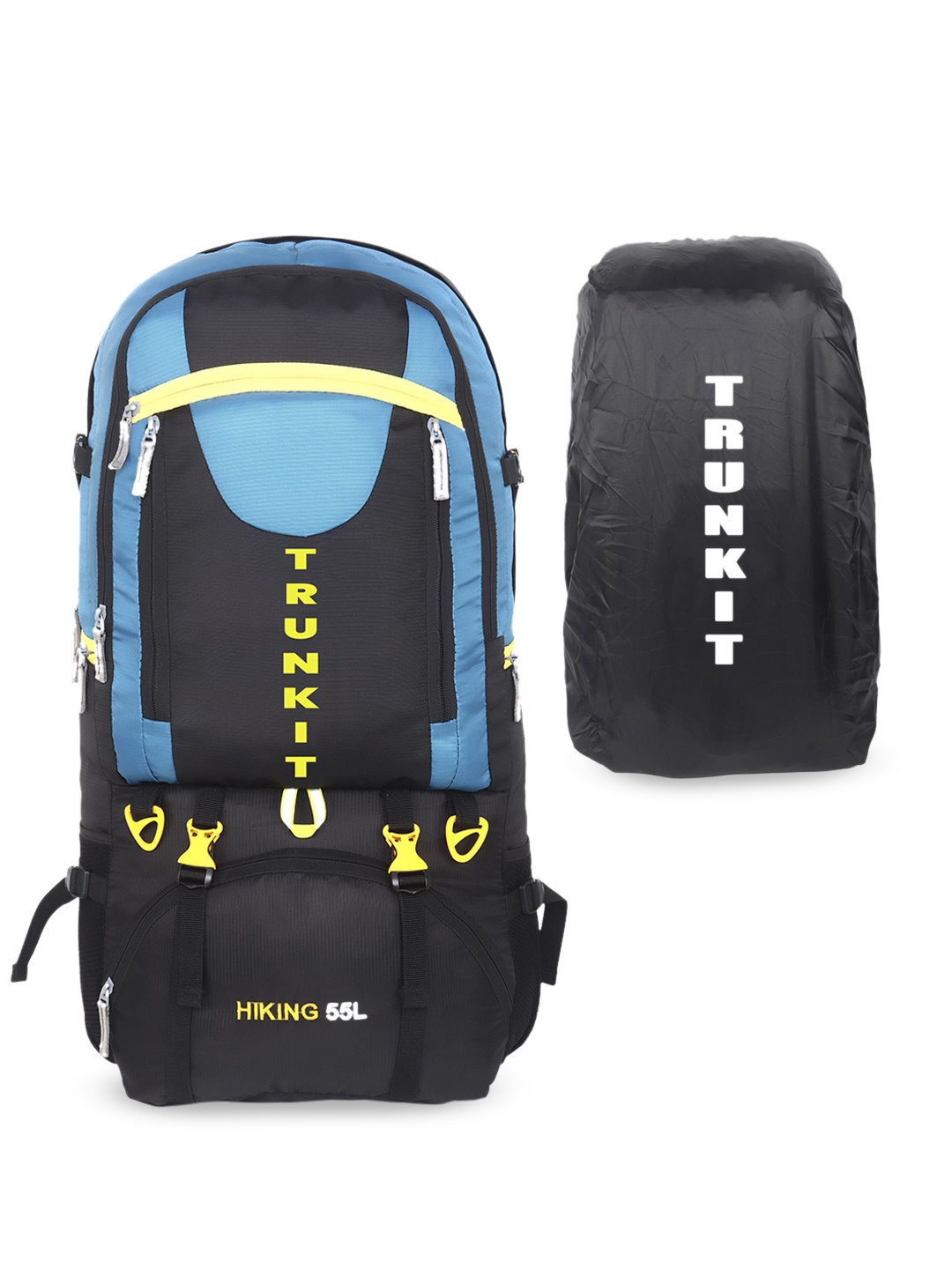 

TRUNKIT Colourblocked Waterproof Rucksack, Blue