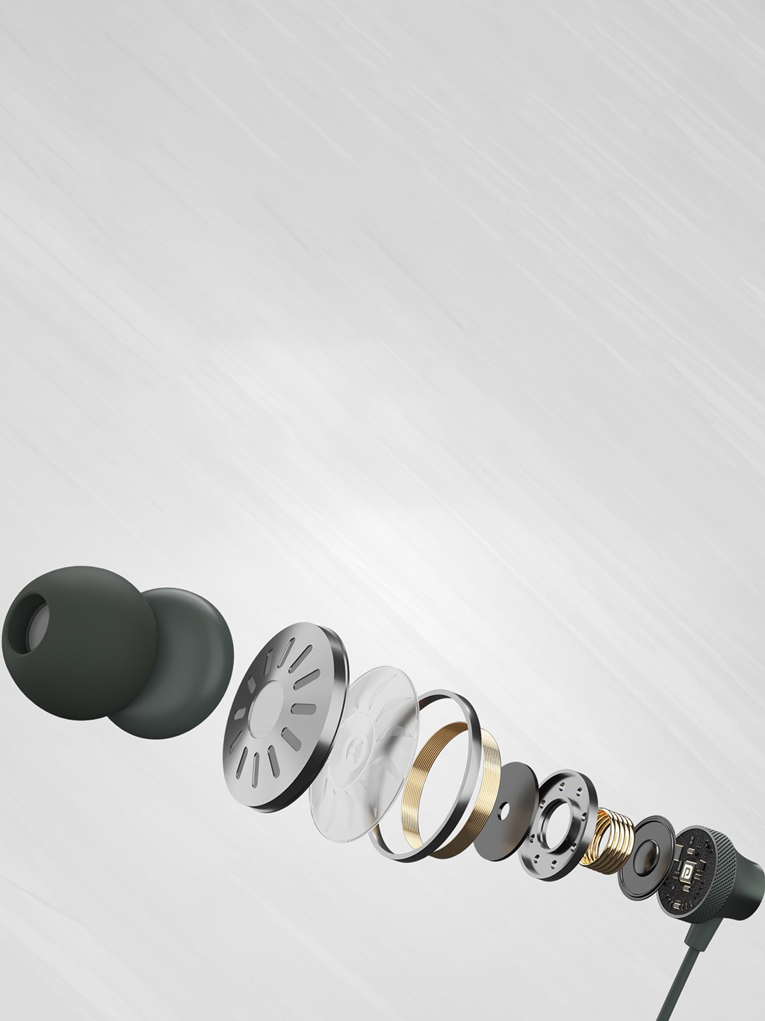 

Portronics Conch Beat C In Ear Wired Earphones, Grey