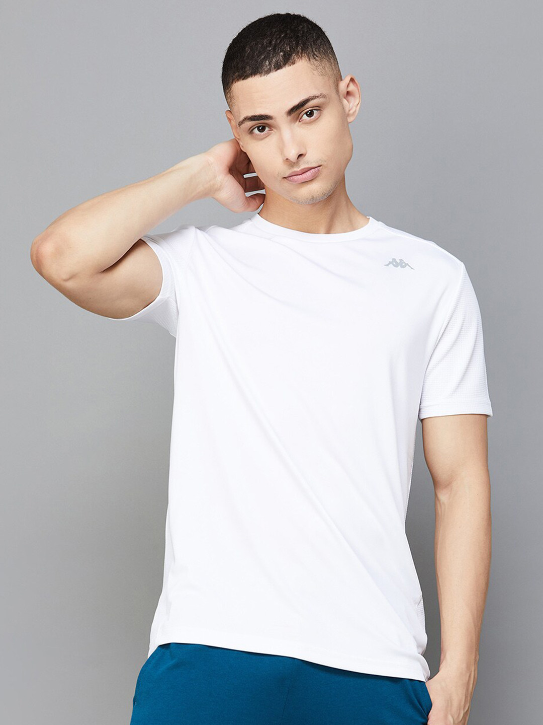 

Kappa Round Neck Short Sleeves T-shirt, White