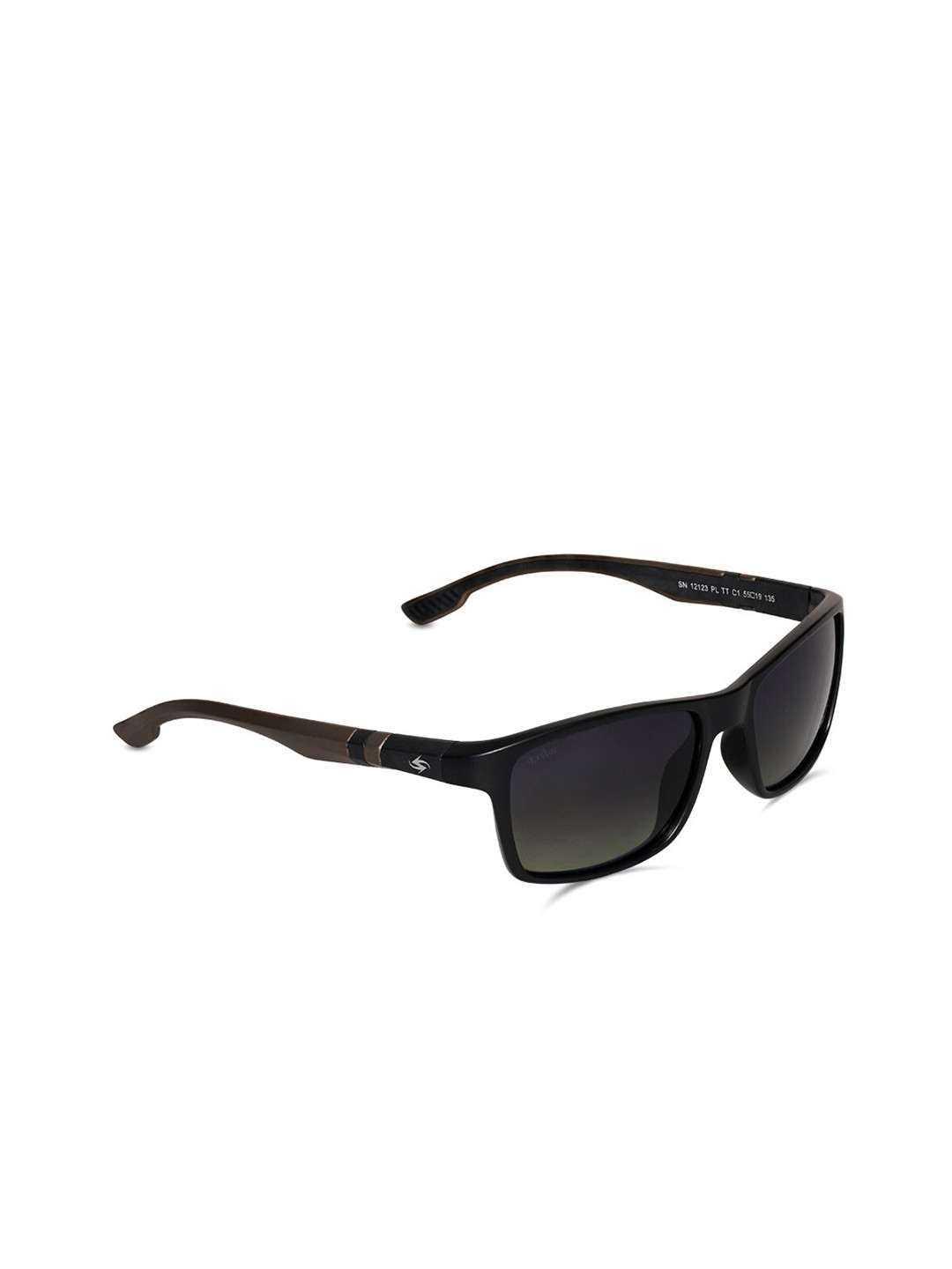 

Sprint Men Rectangle Sunglasses with UV Protected Lens Sprint_12123_PL_C1, Green
