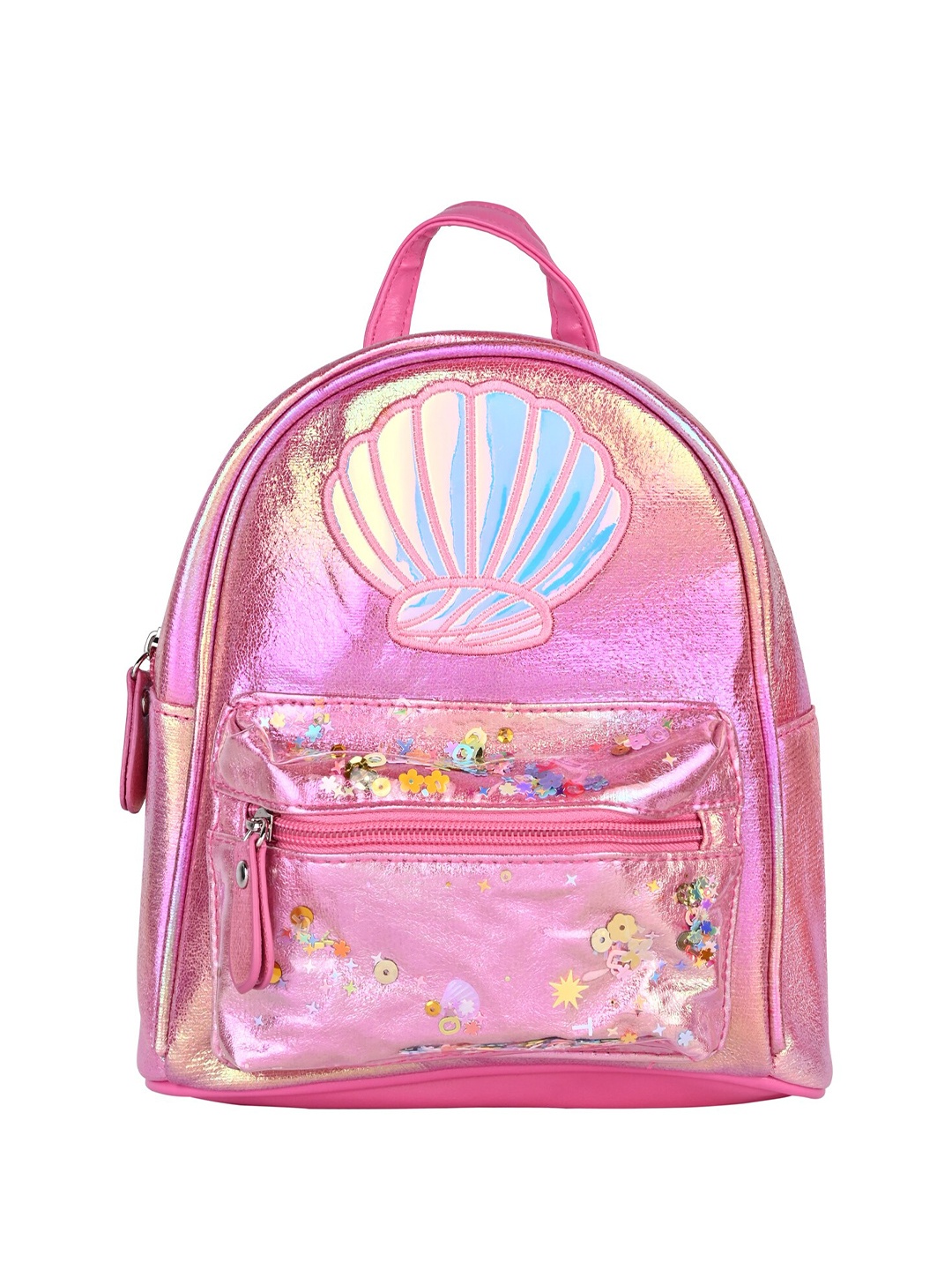 

Asthetika Girls Glitter Backpack, Pink