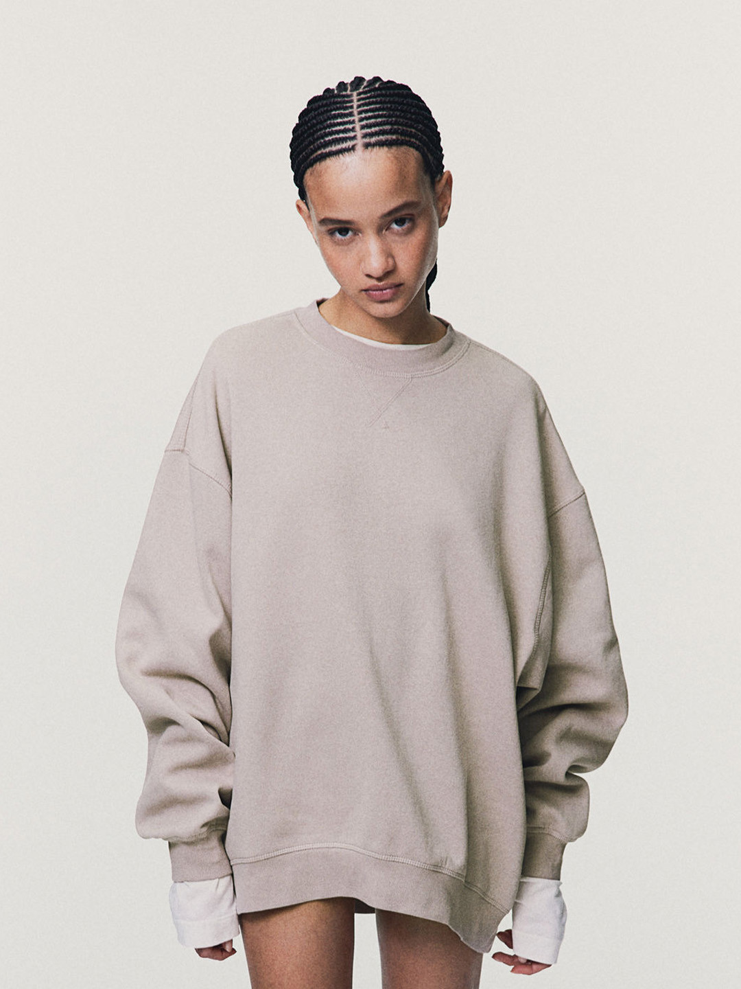 

H&M Oversized Sweatshirt, Grey
