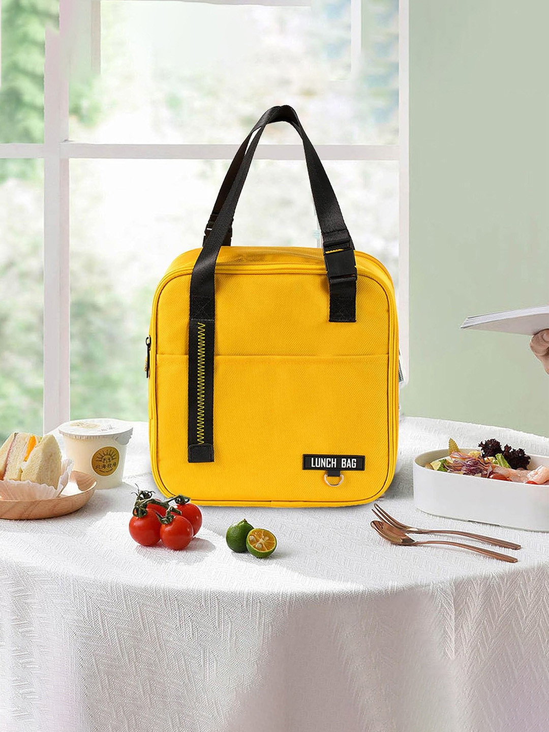 

Kuber Industries Insulated Lunch bags, Yellow