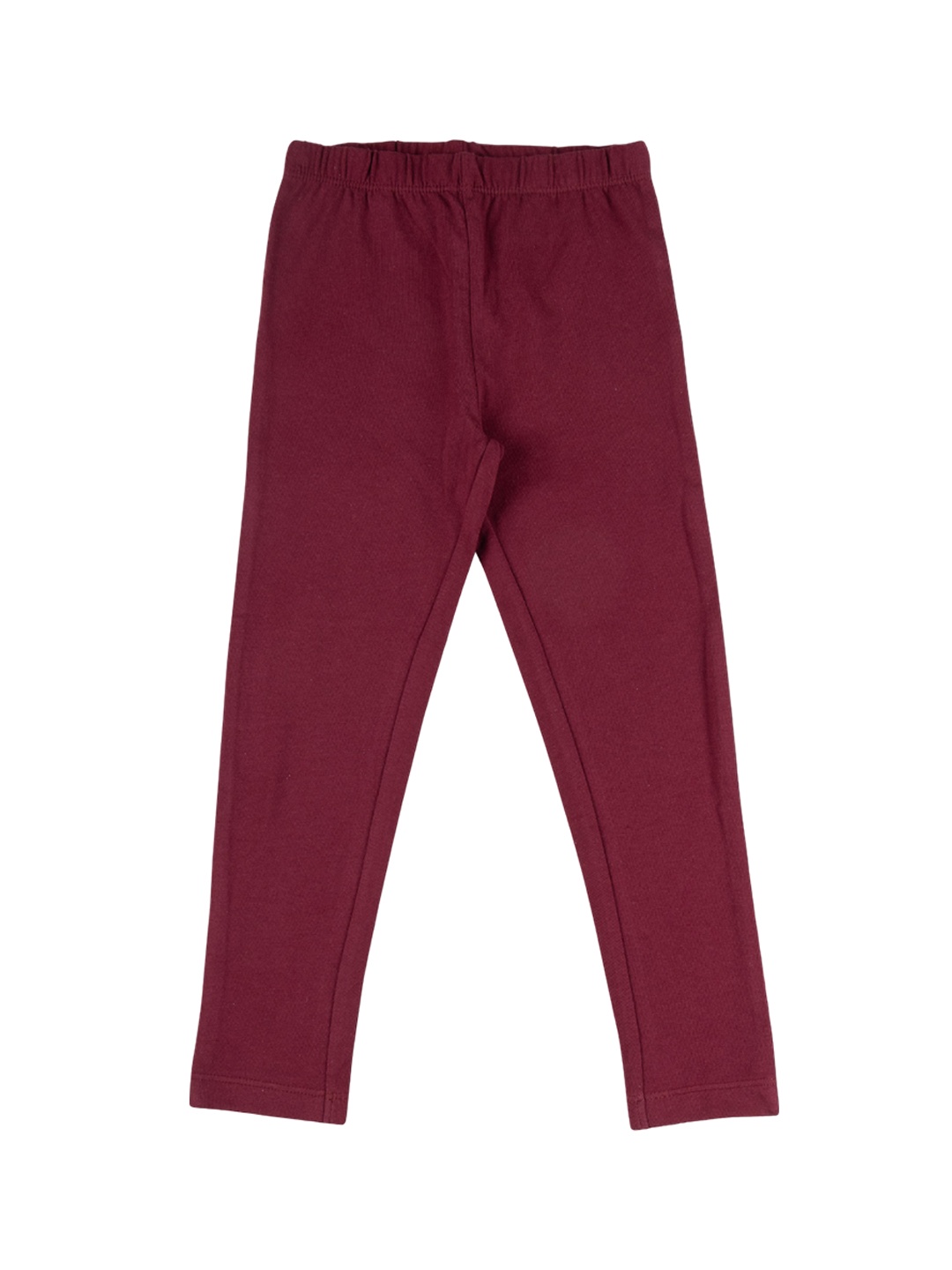 

JusCubs Girls Cotton Ankle Length Leggings, Maroon