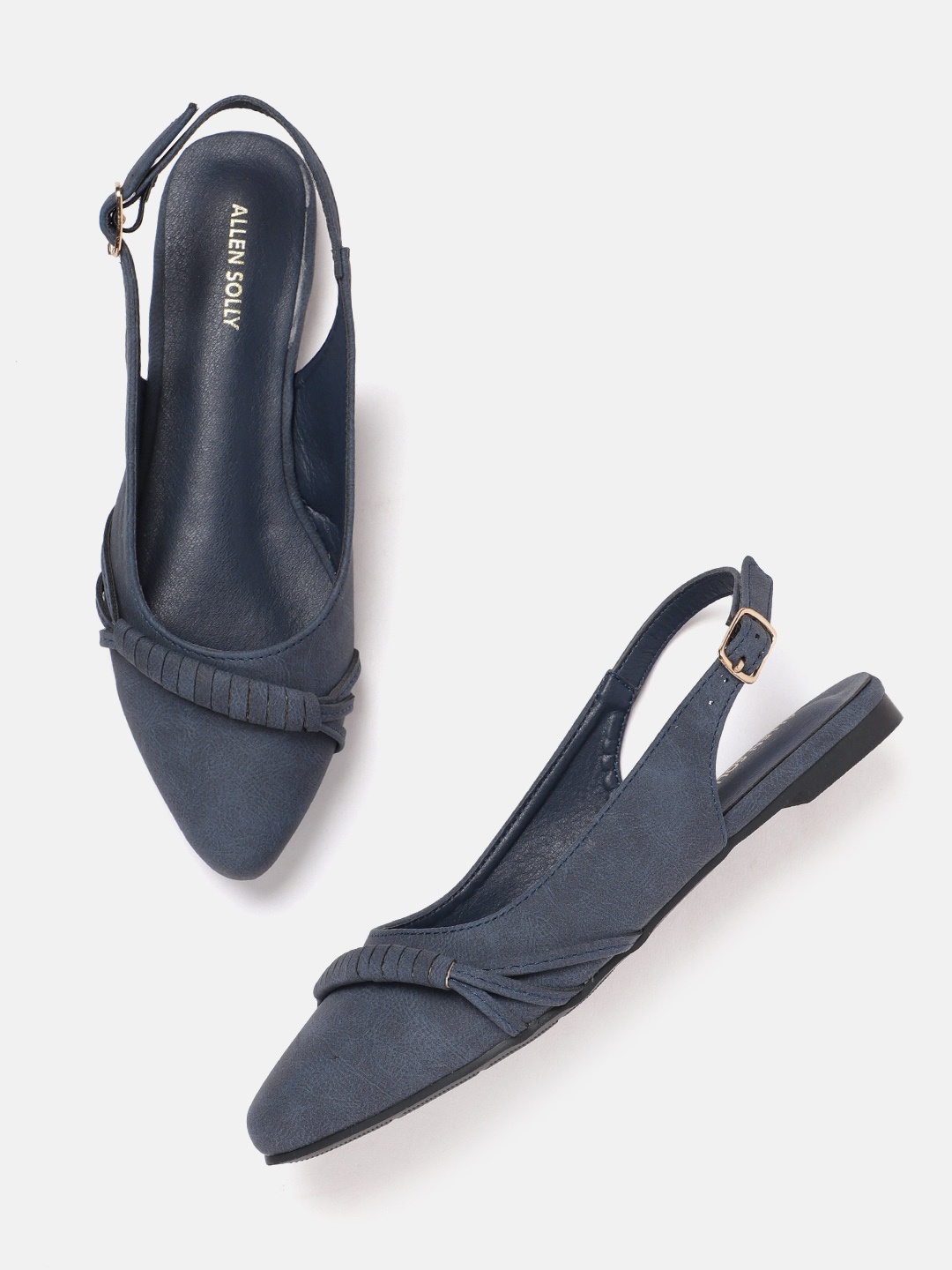 

Allen Solly Women Mules, Navy blue