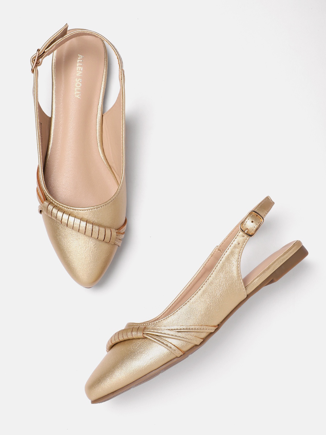 

Allen Solly Women Mules, Gold