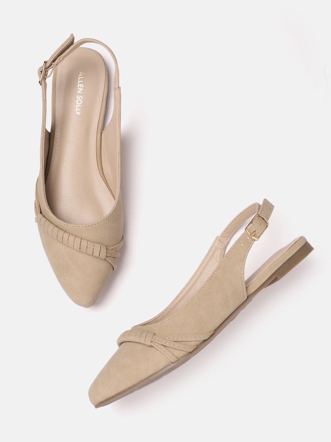 

Allen Solly Women Mules, Beige
