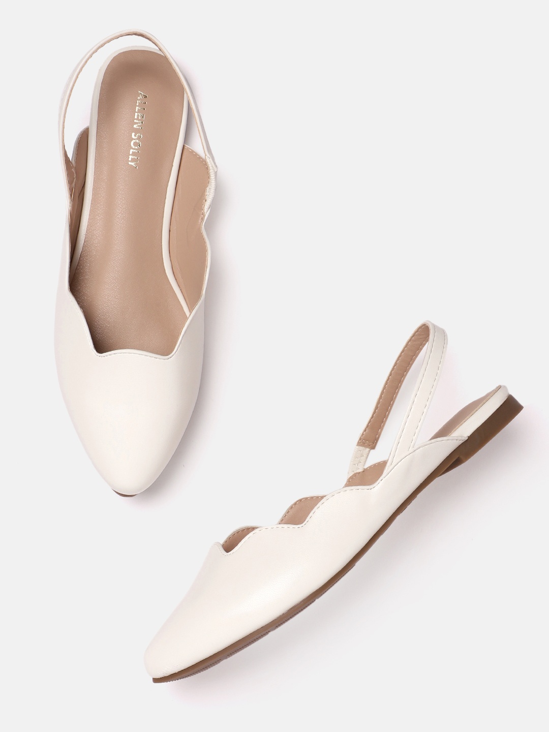 

Allen Solly Women Ballerinas, White