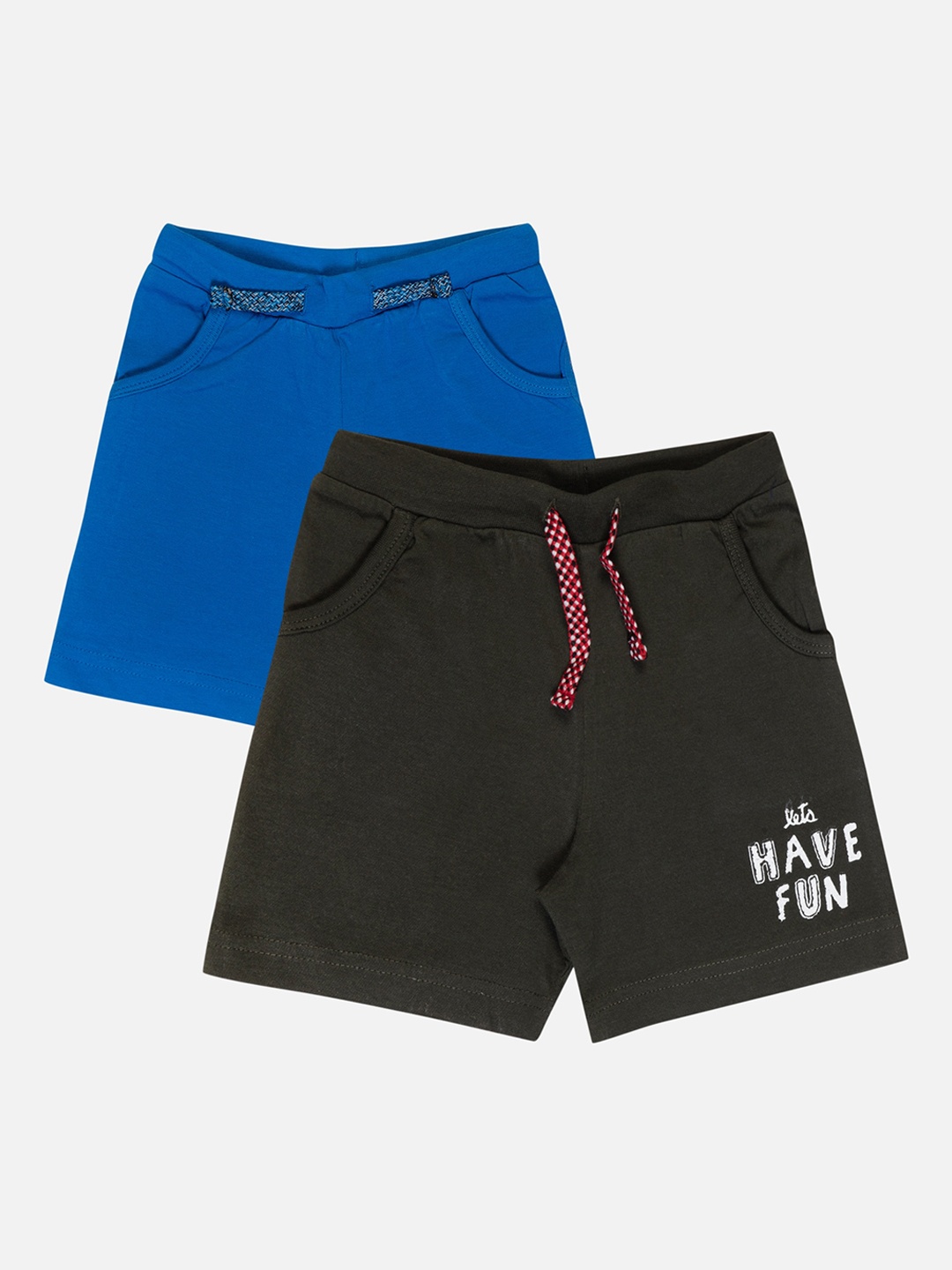 

Bodycare Kids Infants Boys Pack of 2 Cotton Shorts, Blue