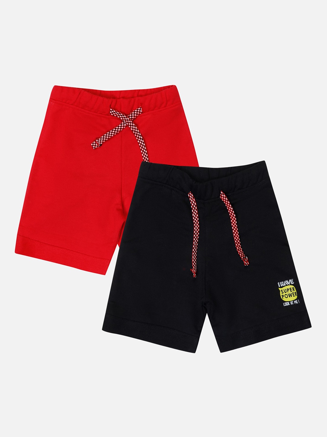 

Bodycare Kids Infants Boys Pack of 2 Cotton Shorts, Red
