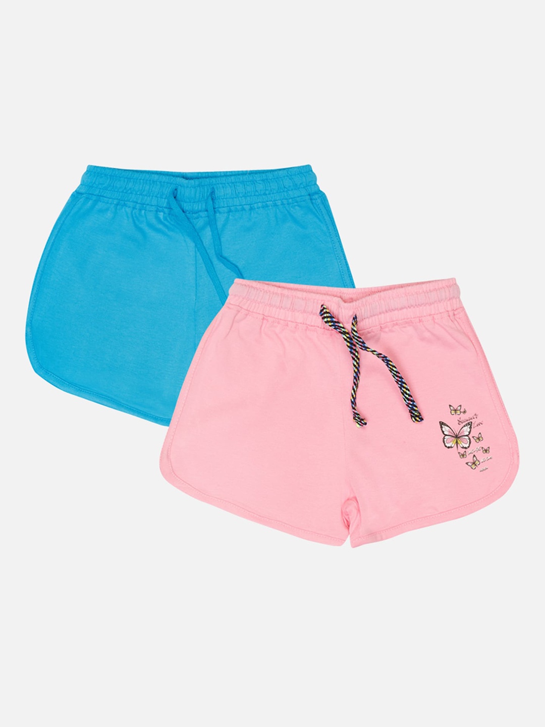 

Bodycare Kids Girls Pack Of 2 Cotton Shorts, Pink