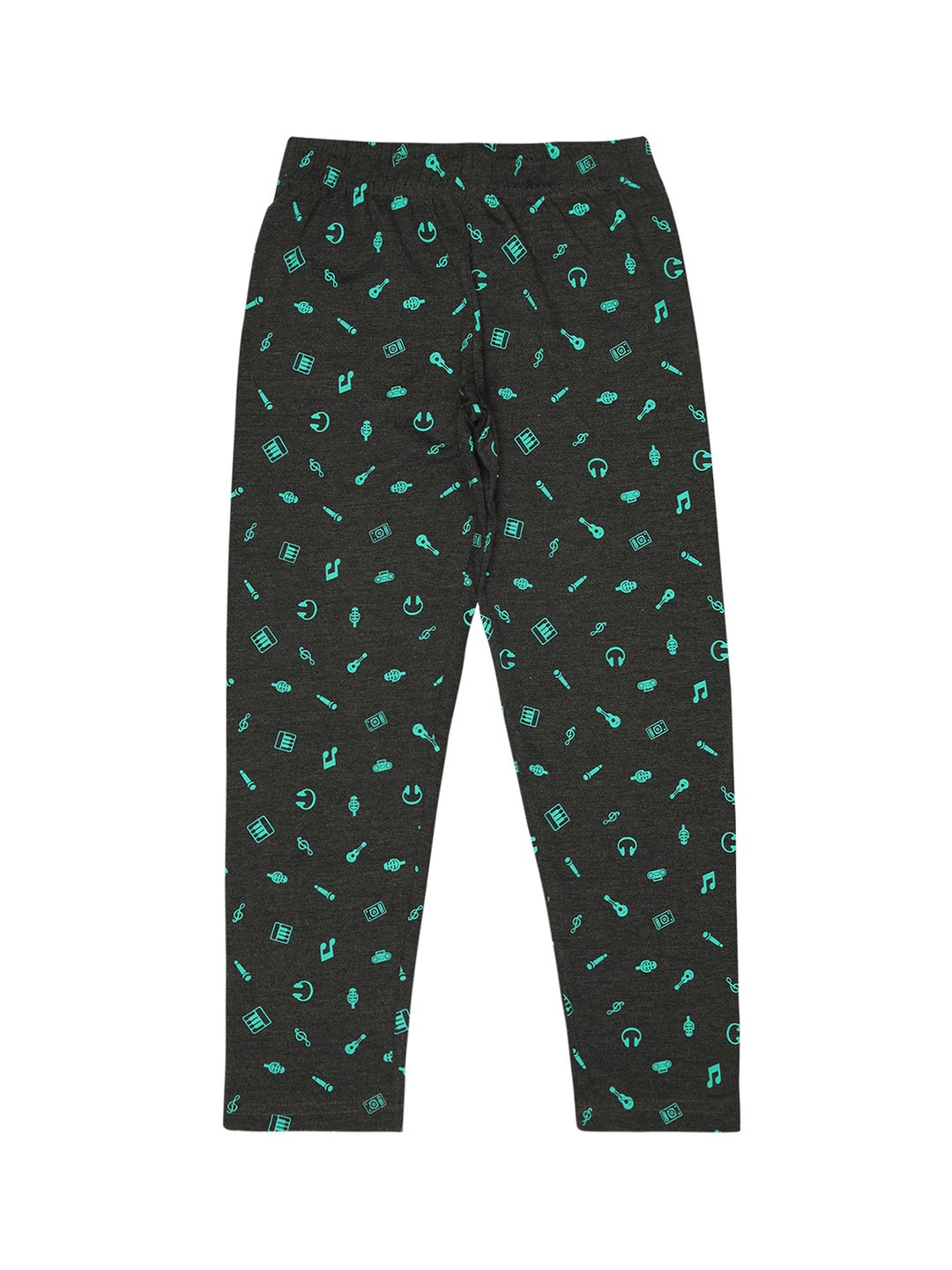 

Bodycare Boys Printed Comfortable Cotton Mid-Rise Lounge Pant, Charcoal