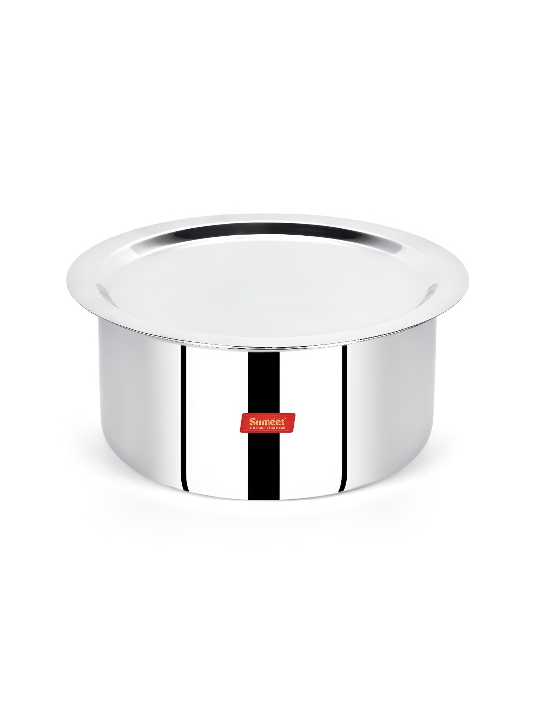 

Sumeet Steel Tri Ply Stainless Steel Dishwasher Safe Tope With Lid 2 ltrs