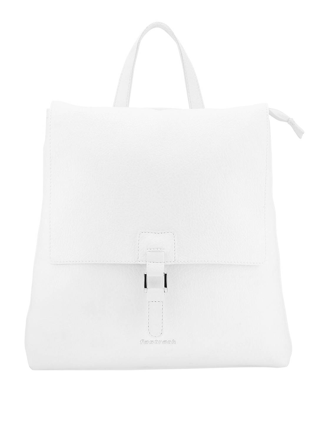 

Fastrack Women Solid Backpack, White