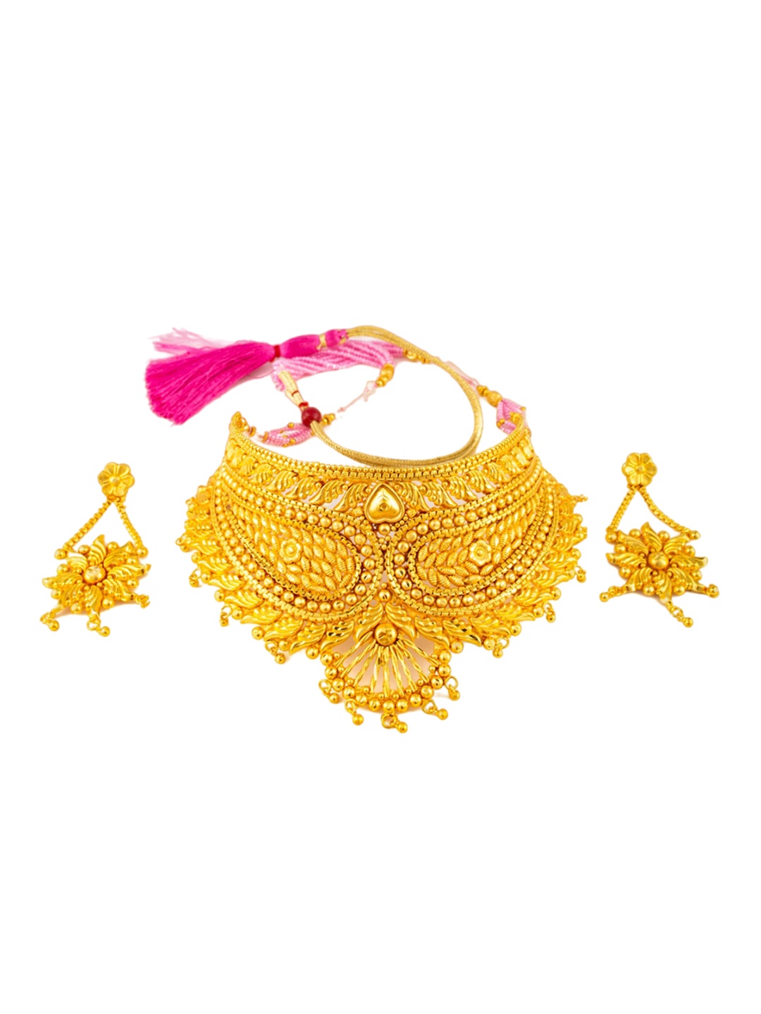 

Manikya 24CT Gold Plated Bridal Jewellery Set