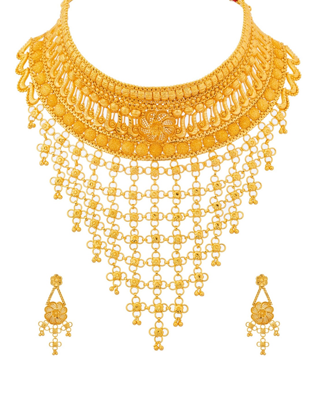 

Manikya 24CT Gold Plated Bridal Jewellery Set