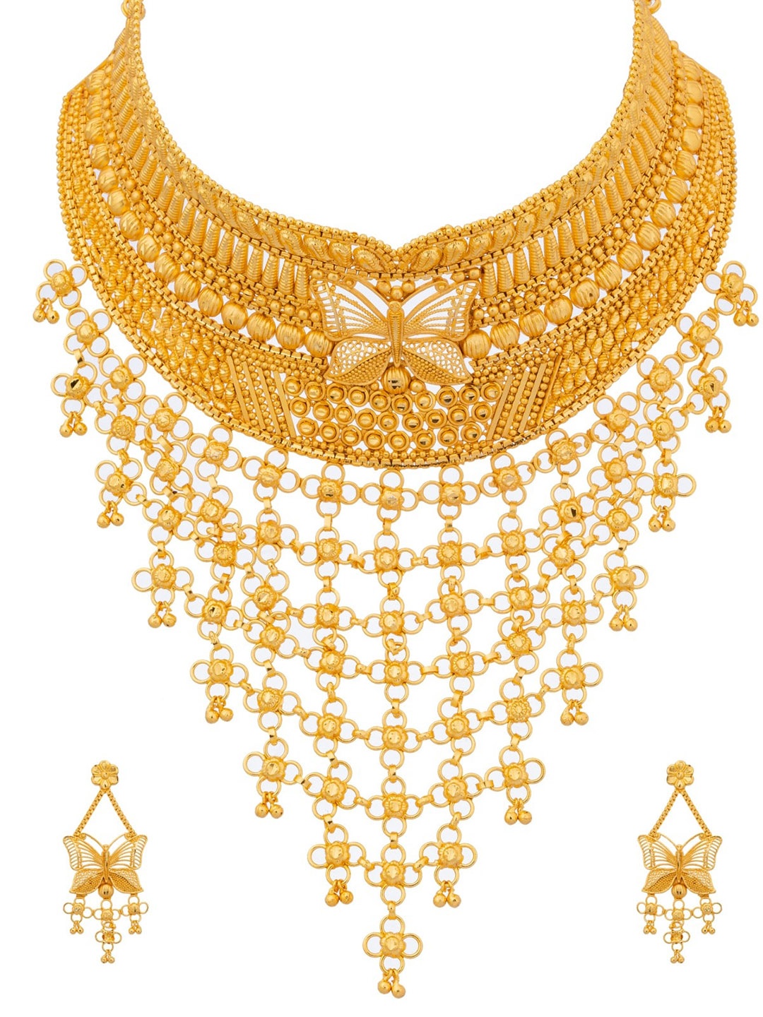 

Manikya 24CT Gold Plated Jewellery Set
