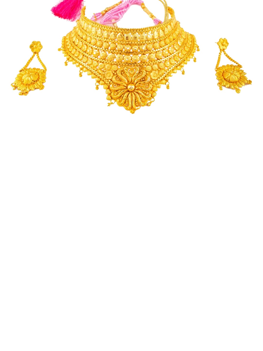 

Manikya 24CT Gold Plated Bridal Jewellery Set