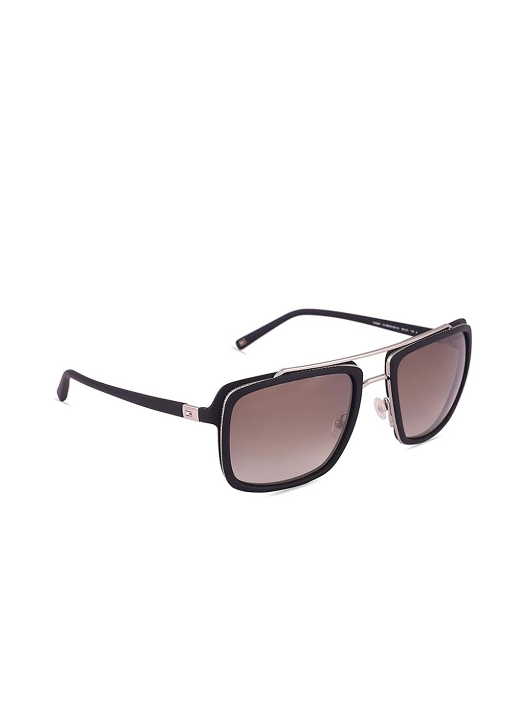 

Tommy Hilfiger Men Square Sunglasses with UV Protected Lens, Green