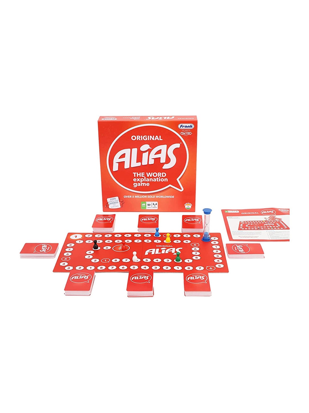 

Frank Word Explanation Game Skill Development Toys, Red