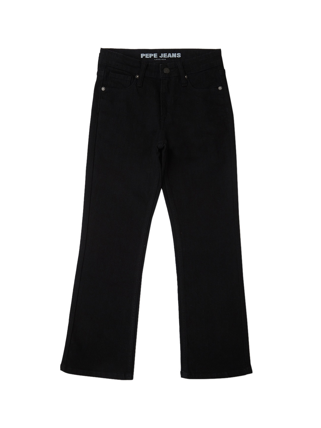 

Pepe Jeans Boys Bootcut Stretchable Jeans, Black