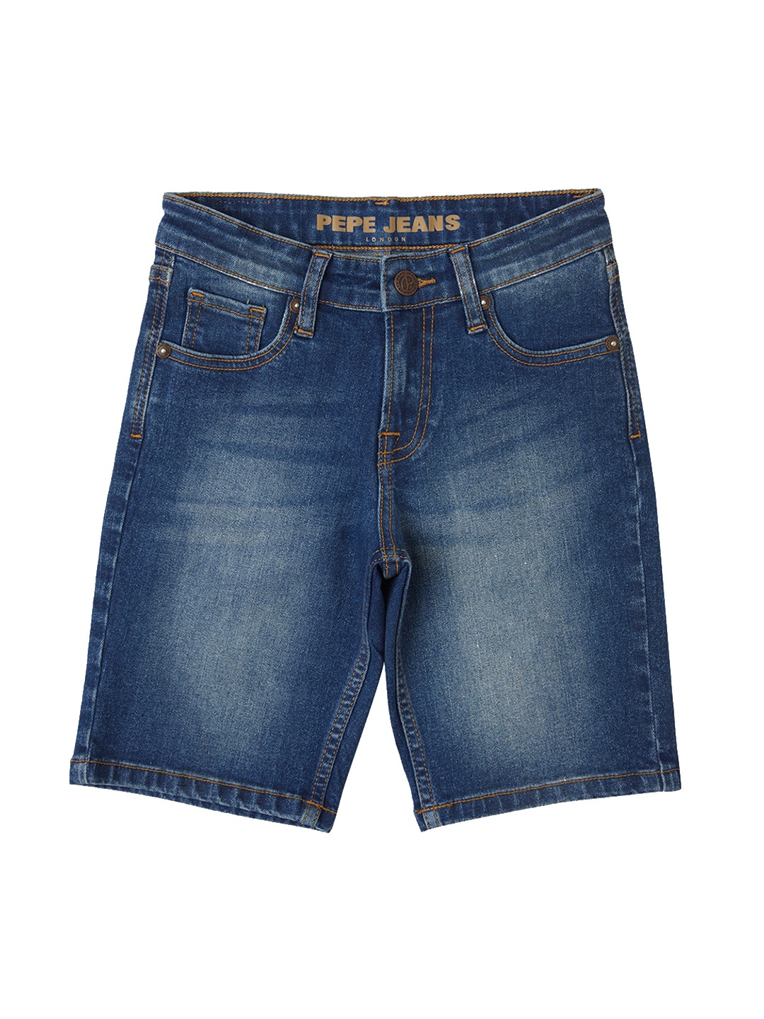 

Pepe Jeans Boys Slim Fit Denim Shorts, Blue