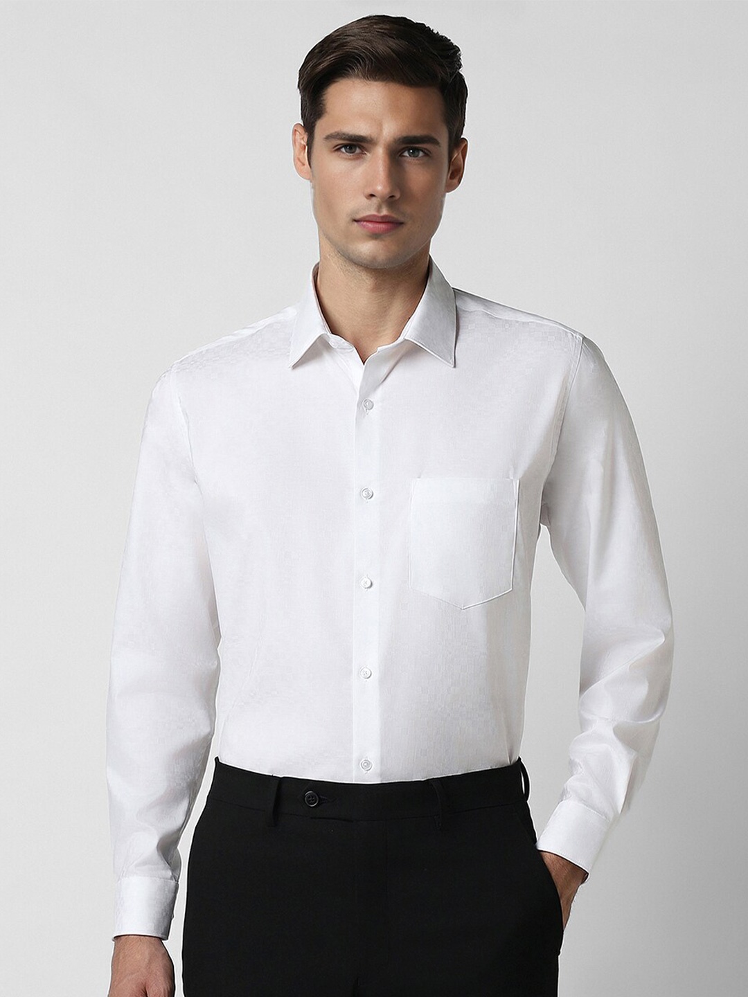 

Van Heusen Long Sleeves Formal Shirt, White