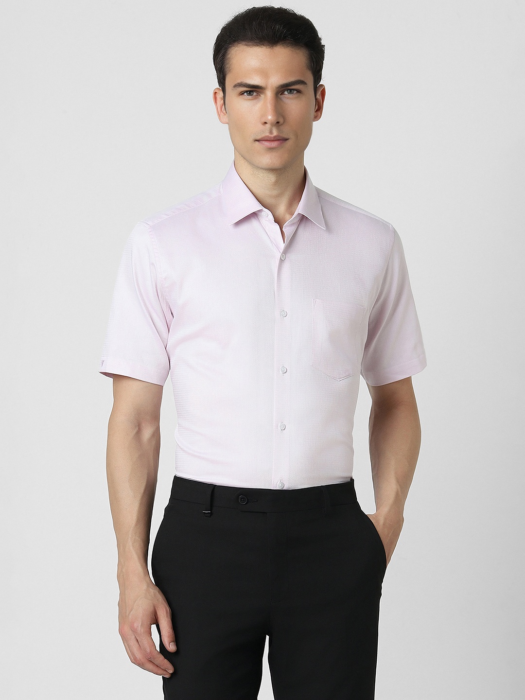

Van Heusen Pure Cotton Party Shirt, Pink