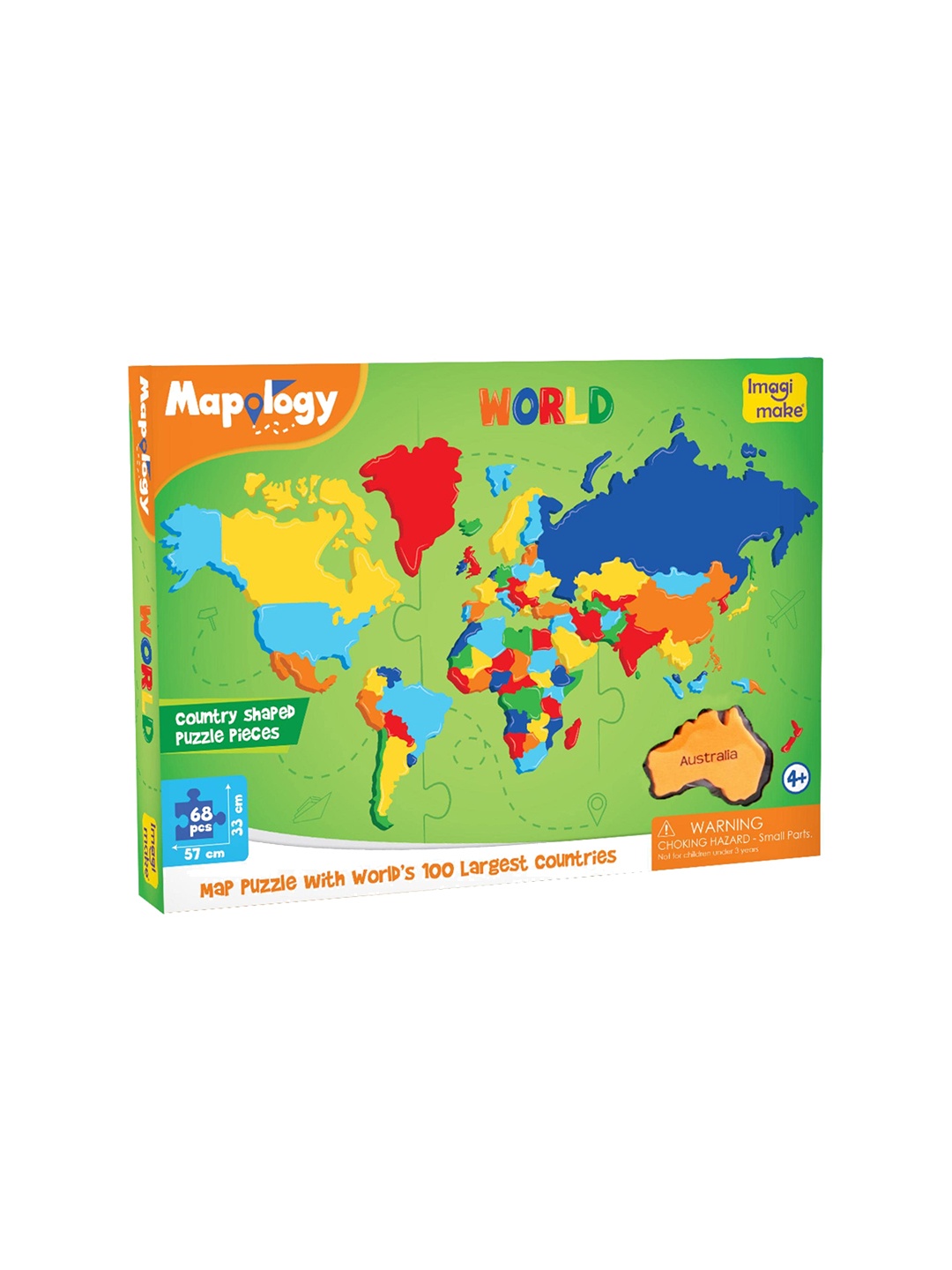 

Imagimake Skill Development Toy Learning and Development Toys, Green