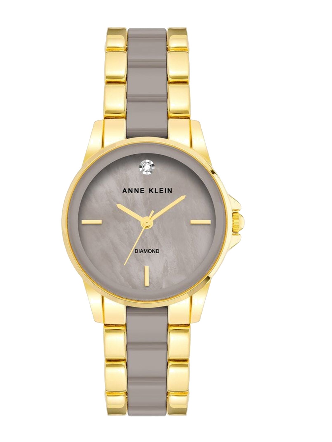 

Titan Women Embellished Dial & Bracelet Style Straps Analogue Watch AK4118TPGB, Grey