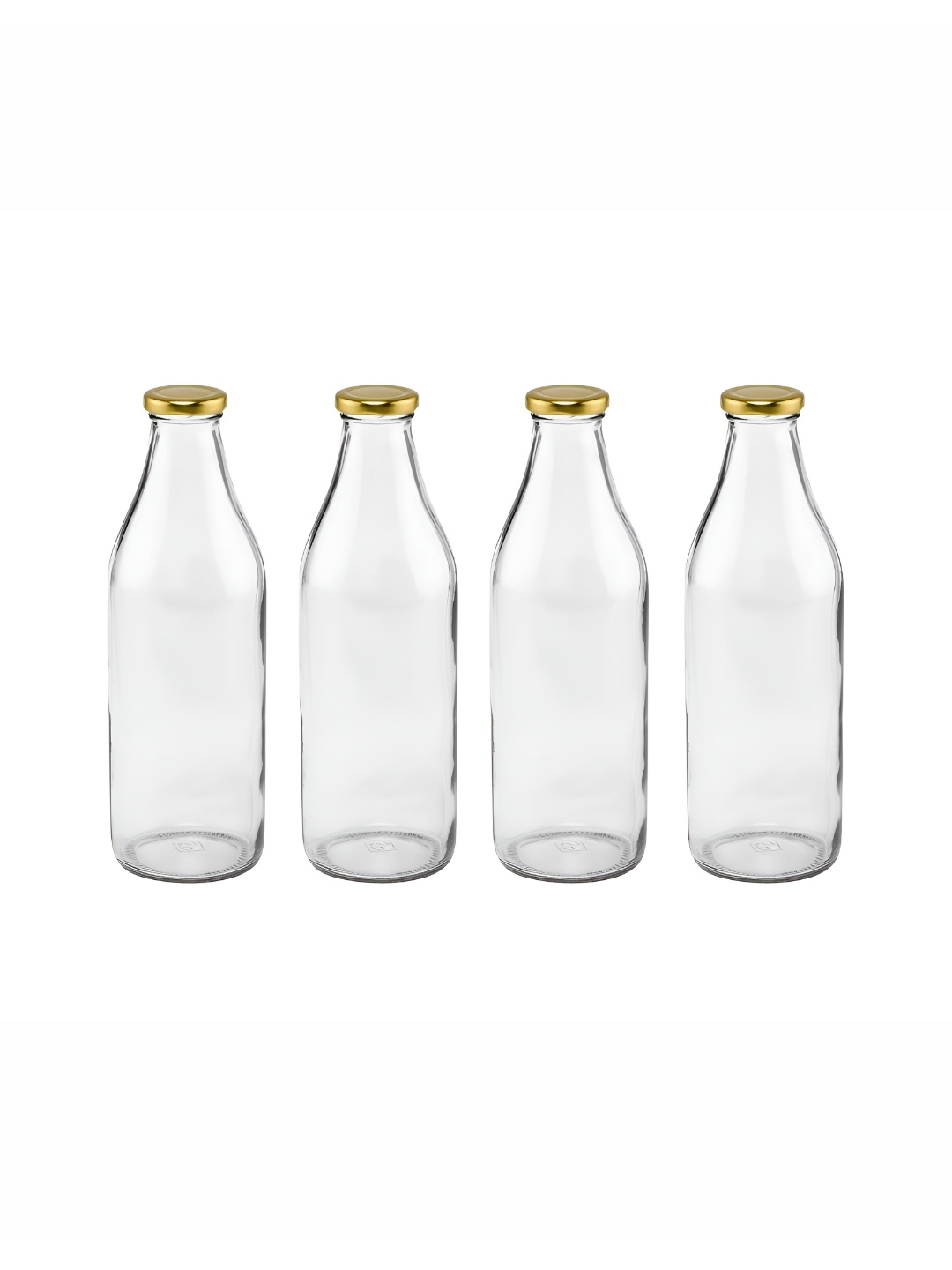 

Satyam Kraft 2 Pcs Glass Bottle 500 ml, Transparent