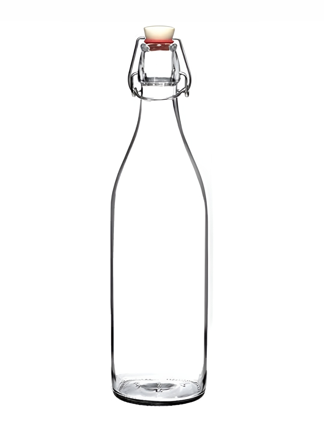 

Satyam Kraft Transparent Single Glass Solid Water Bottle 1L