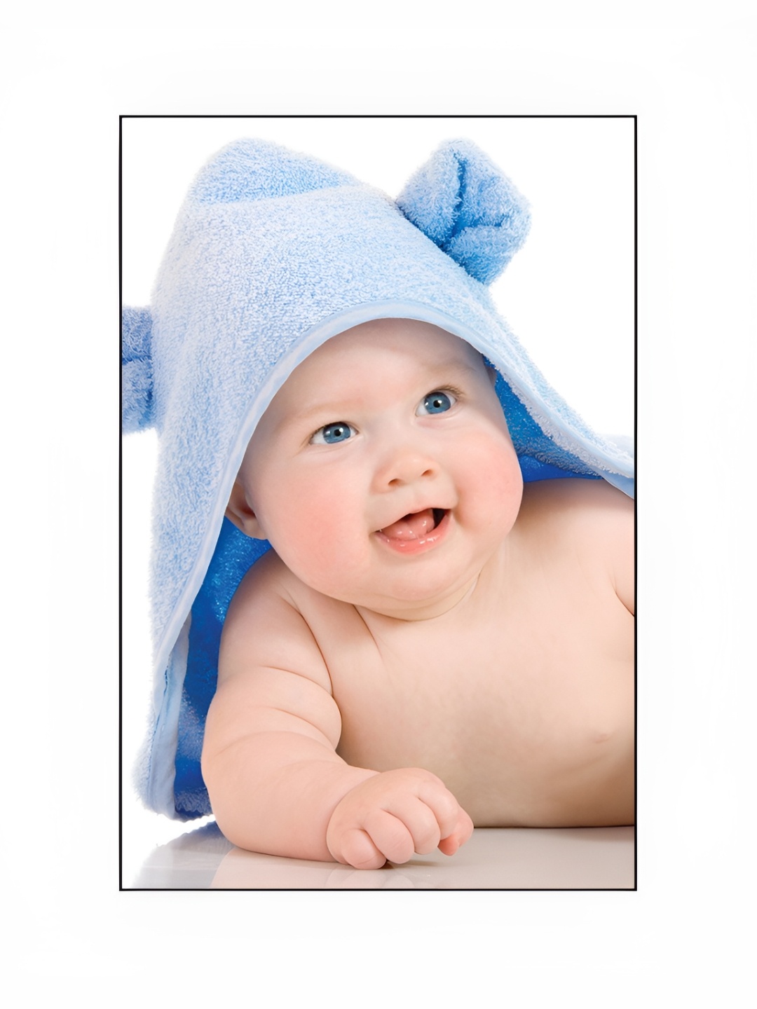 

PnF White & Nude-Coloured Paper Baby Photographs Wall Art