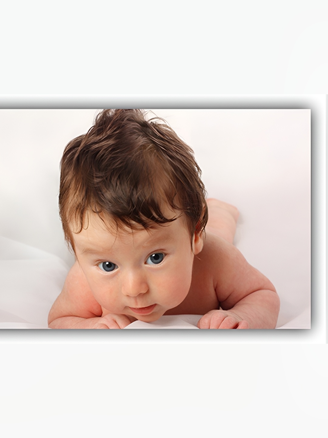 

PnF White & Nude-Coloured Paper Baby Photographs Wall Art