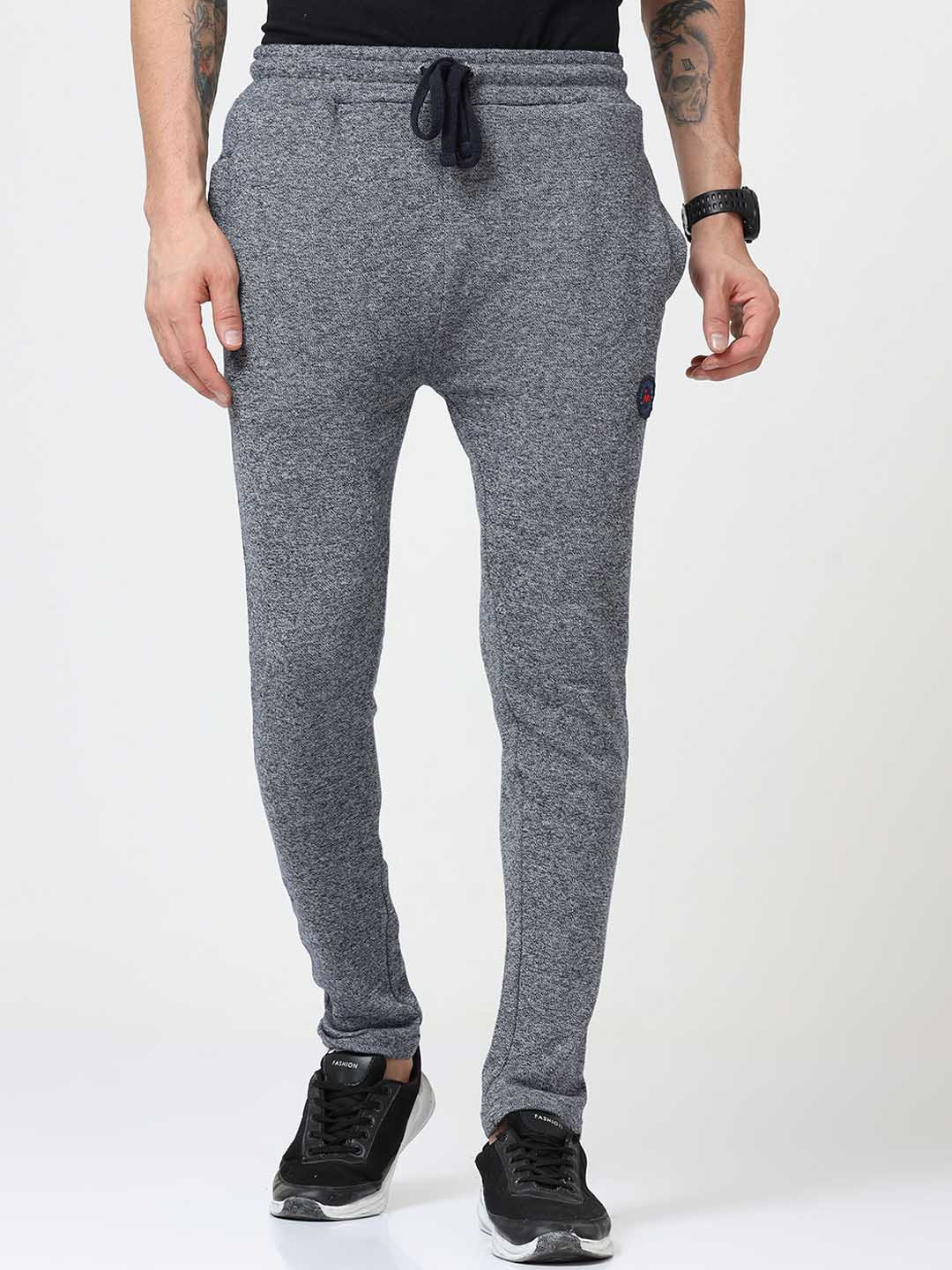 

Masculino Latino Plus Men Cotton Rapid Dry Track Pants, Blue