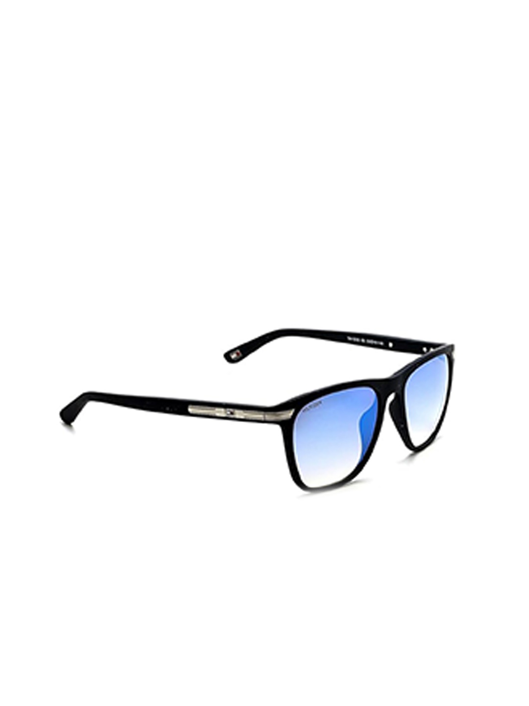 

Tommy Hilfiger Men Square Sunglasses with UV Protected Lens, Blue