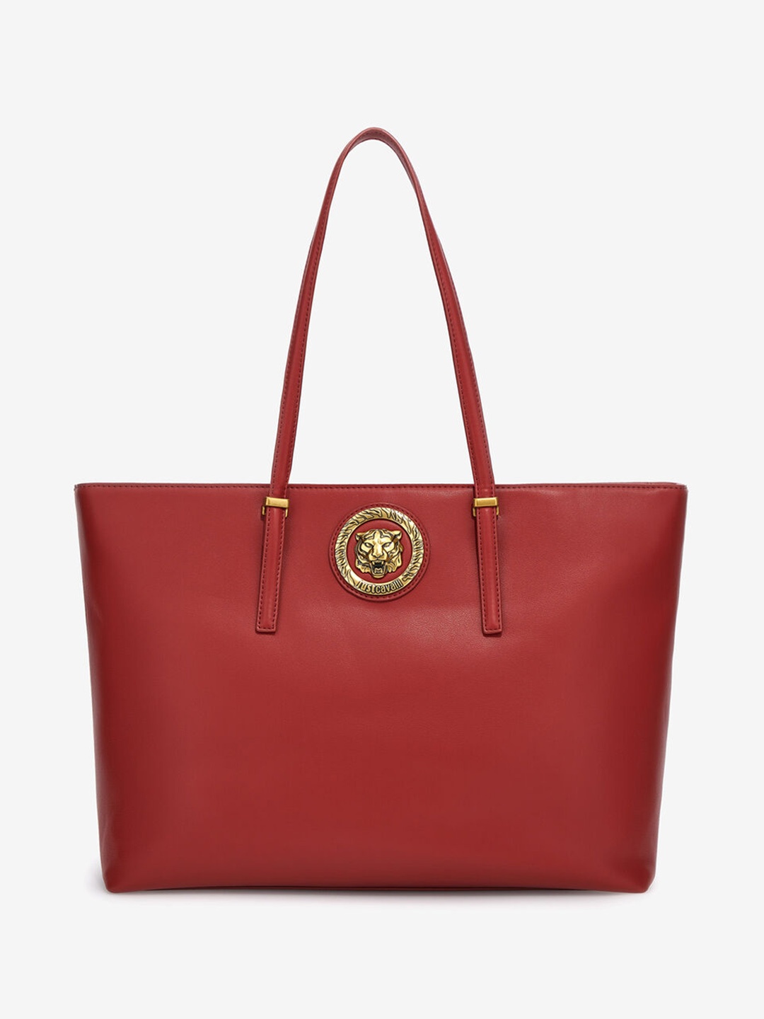 

Just Cavalli Oversized Shopper Tote Bag, Red