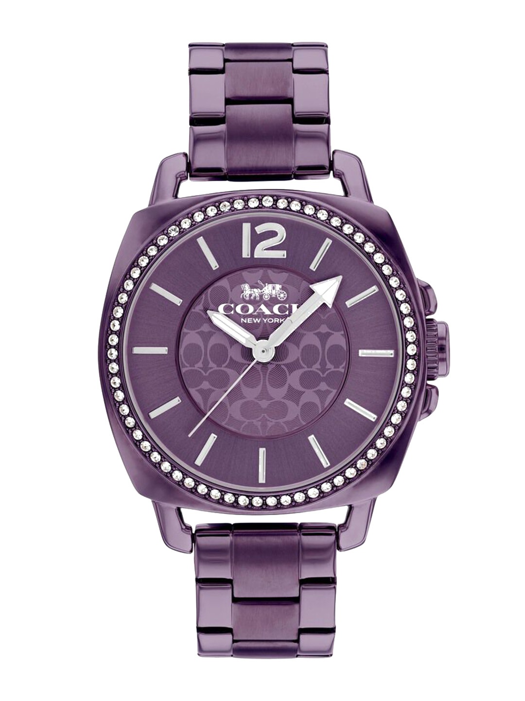 

Titan Women Embellished Bracelet Style Straps Analogue Watch CO14503983W, Purple