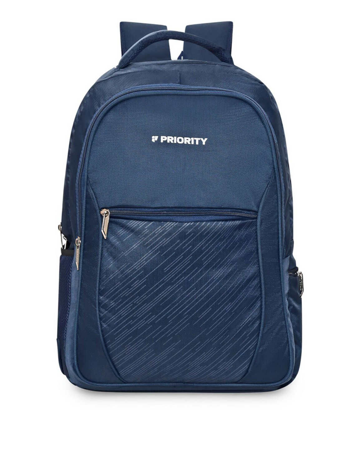 

Priority Unisex Solid Laptop Backpack, Navy blue