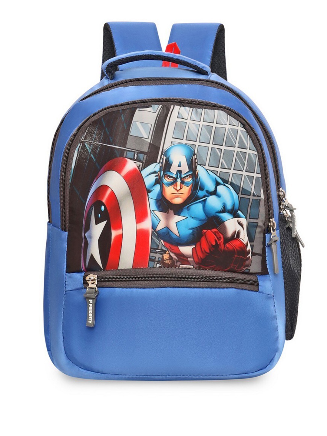 

Priority Boys Printed Backpack, Blue