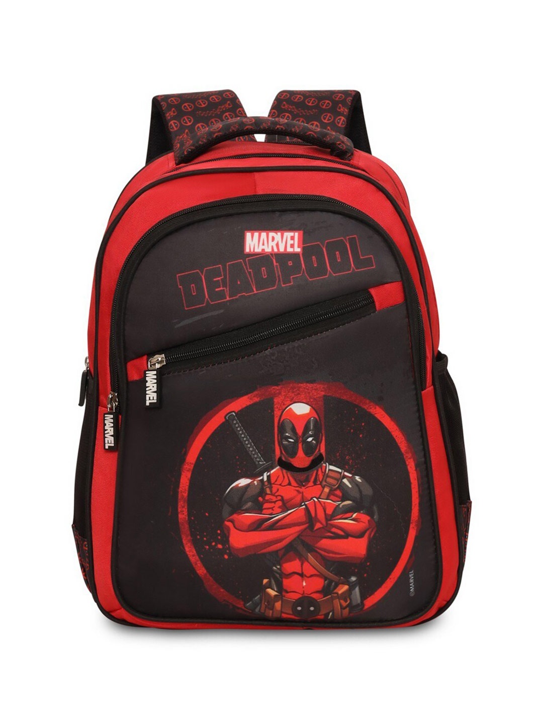 

Priority Boys Printed Backpack, Black