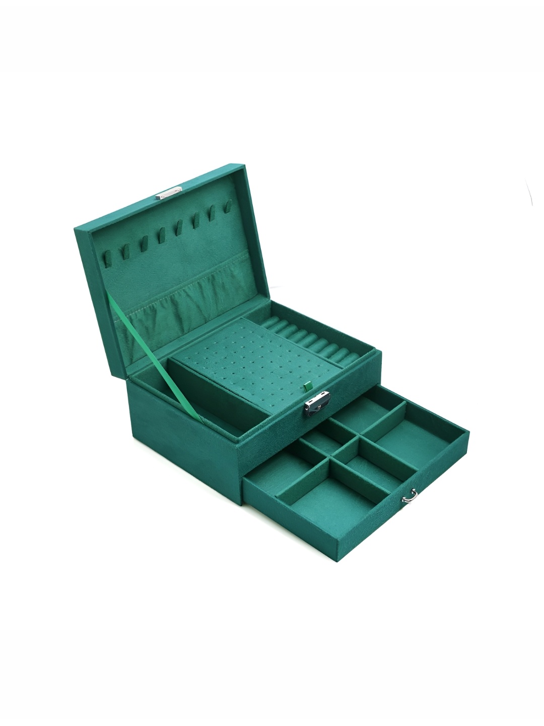 

Yellow Chimes Green Wardrobe Jewellery Organiser