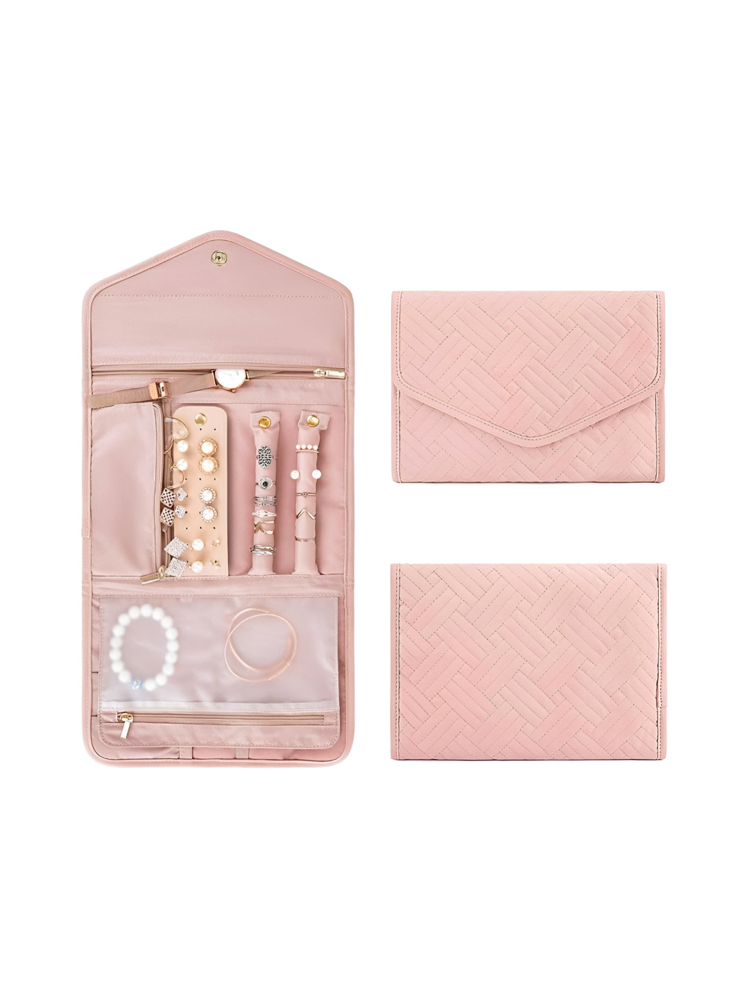 

Yellow Chimes Peach Wardrobe Jewellery Organiser