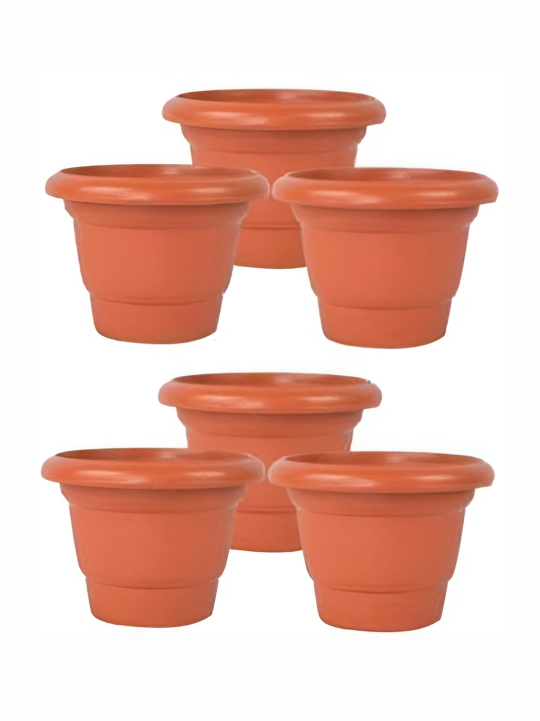 

AGAMI Ramanuj Brown 6 Pieces Planters