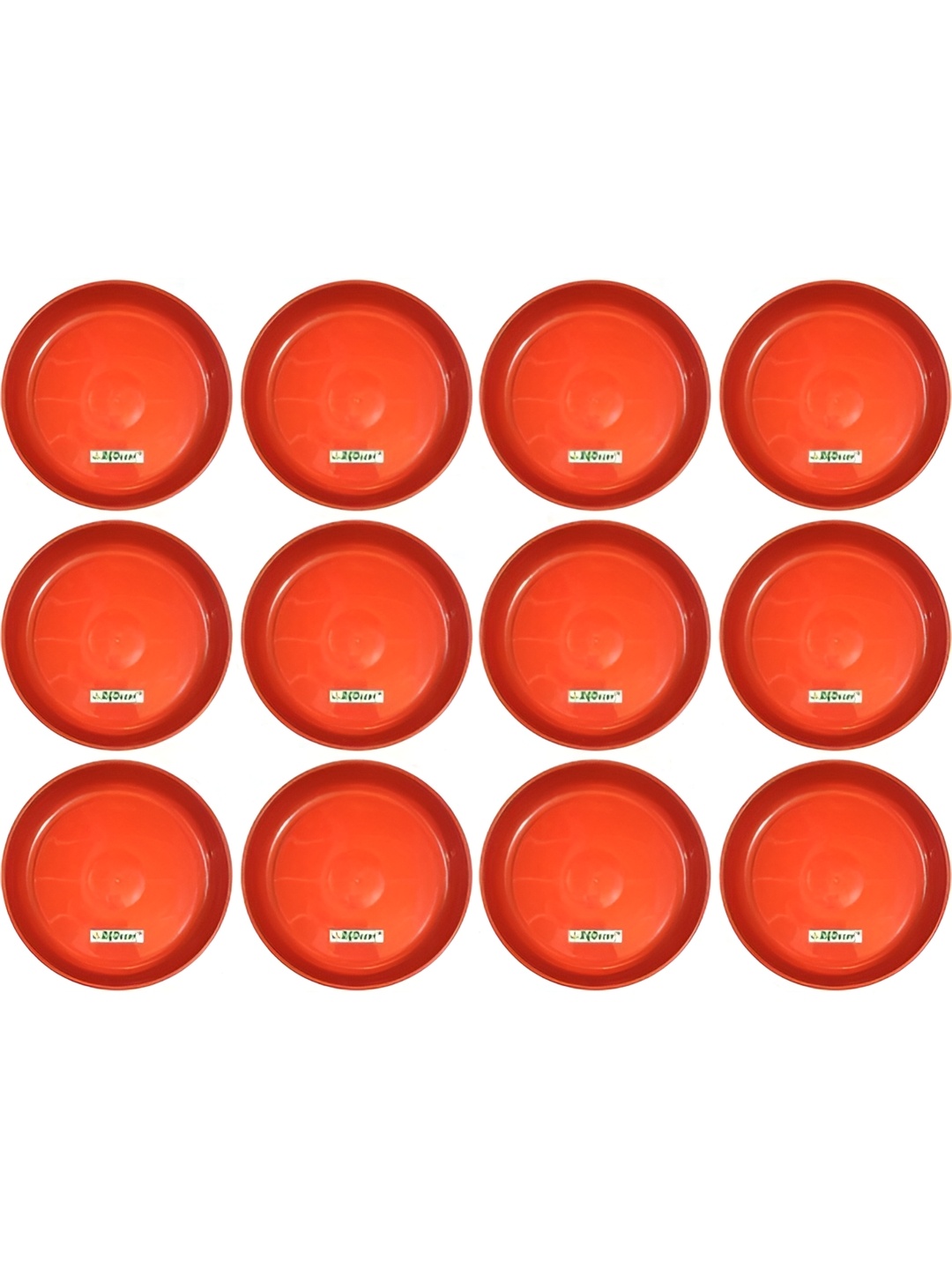 

AGAMI Viraj Sanchi 12 Pieces Red Plant Conatainer Planters