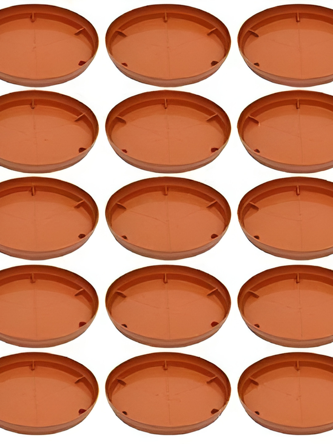 

AGAMI Brown 15 Pieces Pot Plant Saucer Base