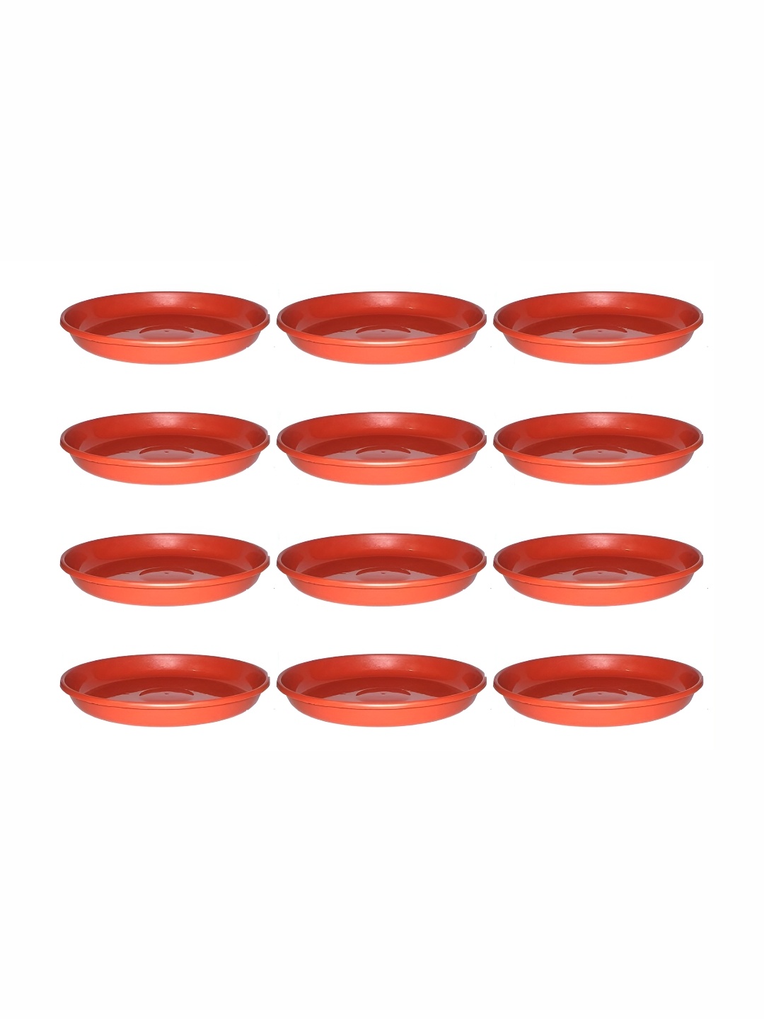 

AGAMI Brown 12 Pieces Pot Plant Saucer Base